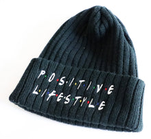Load image into Gallery viewer, Ribbed Knit Positive Lifestyle Beanie
