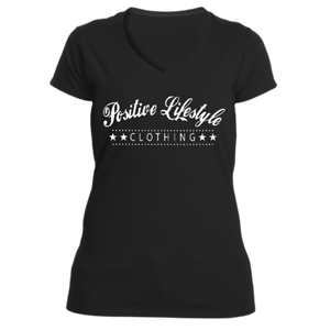 Women's PLC Juniors V-neck t-shirt
